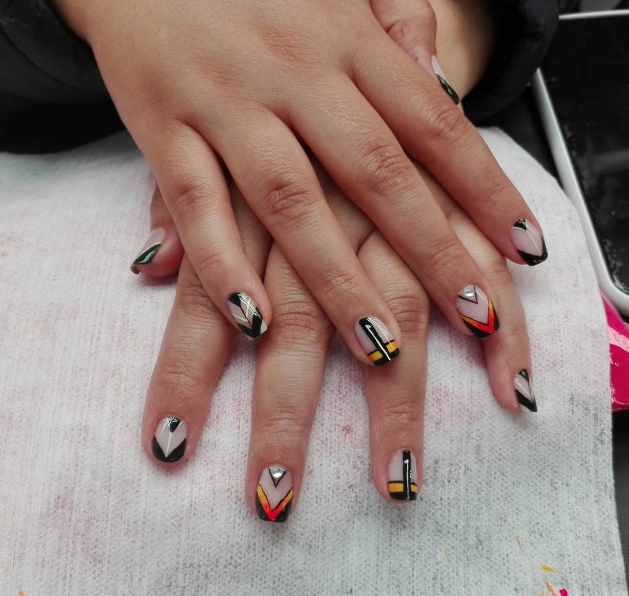 Nail art floral - Diana Nails